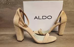 ALDO MYLY 32 Women 3" Heel Suede Shoes Size 9 UK 7 EUR 39 - Picture 1 of 6