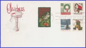 USA3 #1729 U/A HOUSE OF FARNAM FDC Combo5 Christmas Washington at Valley Forge - Picture 1 of 1