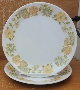 Noritake SUNNY SIDE Bread plate set of 2, 6 3/8", 9003, Floral, Very good - Picture 1 of 8