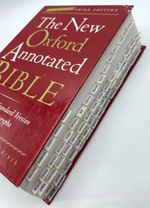 The New Oxford Annotated Bible Hardcover Apocrypha Augmented Third Edition Book - Imagen 1 de 15