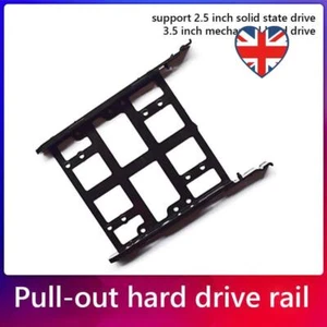 HDD SSD Mounting Bracket for 2.5 inch / 3.5 inch PC Hard Drive Tray Holder - Photo 1/7