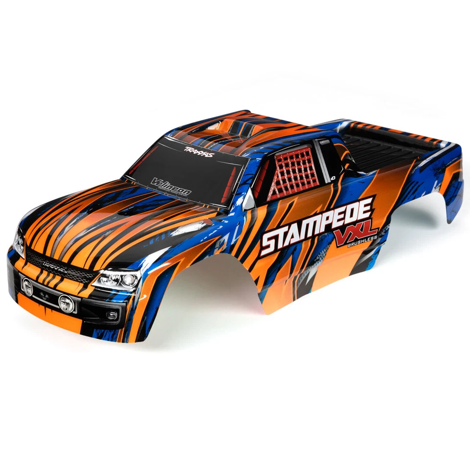 Traxxas 3620T Painted Decals Applied Orange Body for Stampede 2WD VXL - Image 1 of 1