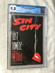 Sin City: Lost, Lonely & Lethal #1 Dark Horse Comics dicembre 1996 CGC 9,8 bianco pag - Foto 1 di 7