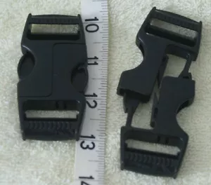 10 pc Side Release Nexus 1" Buckles Clips - Picture 1 of 4