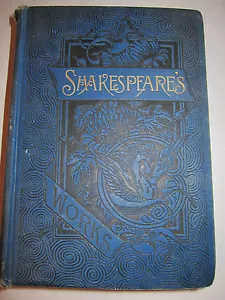 1887 SHAKESPEARE'S WORKS BOOK - EDITED BY W. G. CLARK & W. ALDIS WRIGHT - Picture 1 of 11