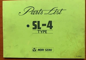 Mori Seiki SL-4 mit Fanuc 6T Ersatzteilliste - Bild 1 von 1
