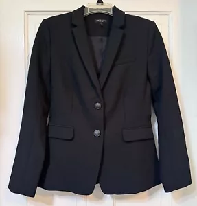 New Rag & Bone Black Blazer Jacket Womens Size 4 - Picture 1 of 11