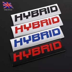 Hybrid Metall Auto Abzeichen Emblem Aufkleber - Bild 1 von 5