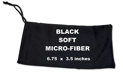 BONITO Lote x5 Estuche de Transporte Bolsa Almacenamiento Funda Gafas de Sol Negro Suave Foto 1 de 3