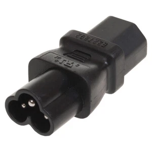 Adaptateur de test PAT adaptateur feuille trèfle CEI C6 à C13 pour équipement audiovisuel ou informatique - Photo 1/2