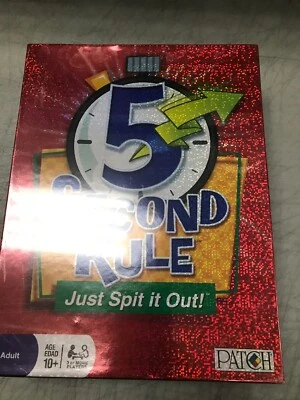 Five 5 Second Rule Trivia Juego de Mesa Quiz Pregunta Tarjeta Mesa Niños Familia Foto 1 de 4