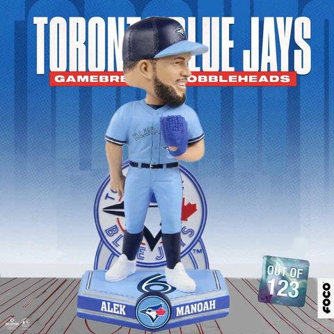 Alek Manoah Toronto Blue Jays Gamebreaker Bobblehead - Ltd Ed of 123 IN HAND! Cover