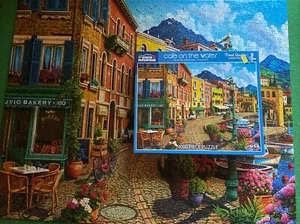 Puzzle café en el agua White Mountain 1000 piezas - completo - Imagen 1 de 1