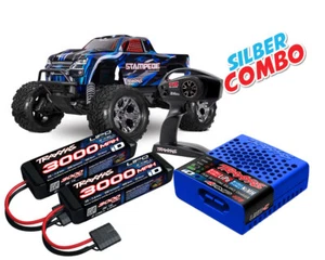 Traxxas Stampede HD BL-2S blau Silber Combo TRX36354-4-BLUE-SILBER-COMBO - Bild 1 von 4