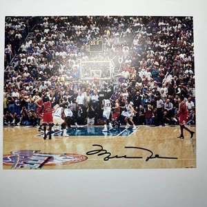 Foto de última toma firmada por Michael Jordan Chicago Bulls 10x8 autografiada certificado de autenticidad 1998 - Imagen 1 de 6