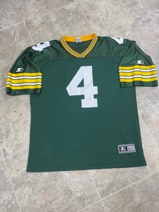 Vintage Brett Favre Starter #4 Green Bay Packers Gr. 54 XXL Trikot EUC 1990er - Bild 1 von 8