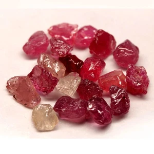 25.77Ct. Natural Gemstone Ruby Rough Pinkish Red Color Mine Mozambique Sparkling - Picture 1 of 7