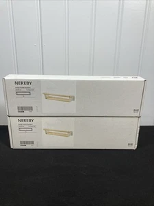 2 (zwei) IKEA NEREBY Wandregal Birkenholz 15 7/8" x 3 7/8", neu/versiegelt - Bild 1 von 4