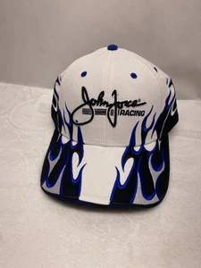 Rare John Force Racing NHRA Mello Yello Hat Flames Strapback New With Tags - Picture 1 of 4