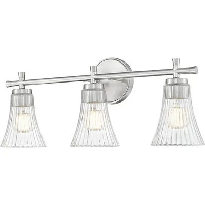 Z-Lite 7519-3V-BN Belle Bathroom Vanity Light Brushed Nickel - Image 1 of 4