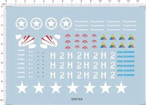 1/35 US ARMY M4 Sherman Medium Tank Panzer markings Model Kit Water Slide Decal - Picture 1 of 1