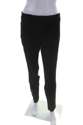 Pantalones de vestir plisados forrados cintura elástica texturizada talla negra Joseph Ribkoff para mujer Foto 1 de 4