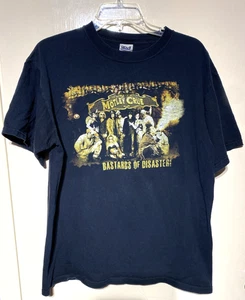 Vtg 2005 Motley Crue Bastards of Disaster Carnival of Sins Tour Anvil Shirt L - Picture 1 of 13