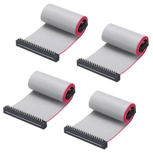 IDC Cavo Nastro Piatto Cavo FC/FD Connettore Tipo A 40Pins Lunghezza 0,3Metri, 4pz - Foto 1 di 5