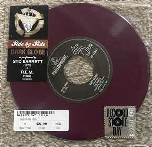 Syd Barrett/R.E.M.-Dark Globe 7'' Vinyl on Parlophone 7-547637, Purple SEALED - Picture 1 of 2