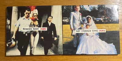 INXS - Not Enough Time / Heaven Sent - Australian Promos - Image 1 of 3