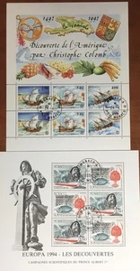 Monaco 1992/94 Europa Ersttagsausgabe Kleinbogen postfrisch - Bild 1 von 1