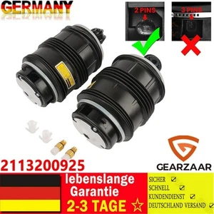 2x Luftfederung mit 2Pins Hinten L+R for Mercedes E Klasse S211 2113200925 - Bild 1 von 9