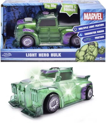 Jada Modellauto Light Hero Marvel Hulk Licht & Sound 1:32 203222003