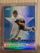 2013 Grant Holmes /25 Leaf Metal Perfect Game Stars Blue Refractor Rookie Rc 