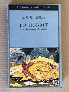 J R R Tolkien - DER HOBBIT - italienische Erstausgabe Adelphi 1973 - Bild 1 von 14