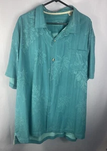 Tommy Bahama men’s silk Hawaiian short sleeve shirt size 3XL - Picture 1 of 4