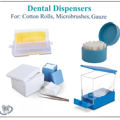 Dispensadores dentales para rollo de algodón microcepillos dispensador gasa esponja dispensador  Foto 1 de 4