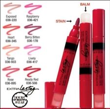 AVON Extra Lasting Lip Stain + Balm In Lively ~ FREE SHIP