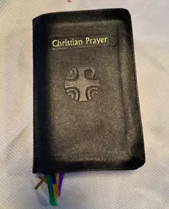 Christian Prayer: Liturgy of the Hours,1976, Zipper, Leather, Great Condition - Imagen 1 de 8