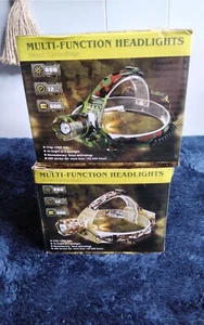 2 Faros Multifunción Desierto Camuflaje 800 Lúmenes 12 Horas 600M NUEVO - Imagen 1 de 7