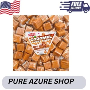 Classic Chewy Caramel Squares Candy Individually Wrapped (1 Pound Pack) - Picture 1 of 5