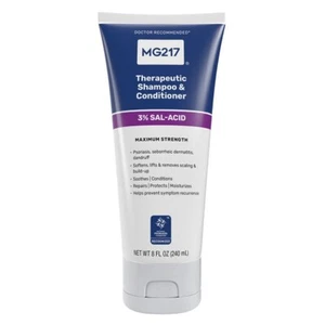MG217 Psoriasis Therapeutic Shampoo & Conditioner 3% Sal-Acid 8oz - Picture 1 of 1