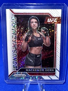 2022 PRIZM UFC Mackenzie Dern White Sparkle SSP RARE BONUS MACHINES INSERT - Picture 1 of 2