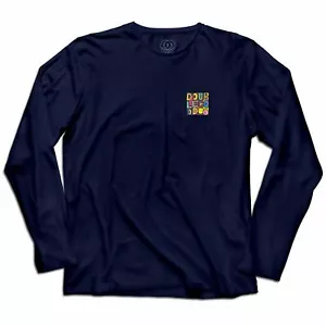 Double Double Good Acid House Dance Music Rave DJ T-Shirt Long Sleeve T-Shirt - Picture 1 of 3