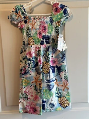 NUEVO CON ETIQUETAS Bebé Niña Talla 12 18 meses GYMBOREE Bon Voyage Mono Tropical Calado Mameluco Foto 1 de 4