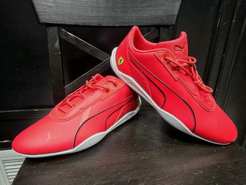 NUOVE SNEAKERS PUMA FERRARI SCUDERIA ROSSO CORSA RED RACING F1 taglia 11