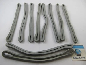 Planen-Zeltspanner Set 10 St. Flachlänge 165 mm x 4 x 4 mm grau - Bild 1 von 3