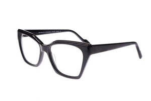 BROOKLYN CHANNING WOMEN'S EYEGLASSES 53-16-140 BLACK WITH SOFT CASE - Picture 1 of 1