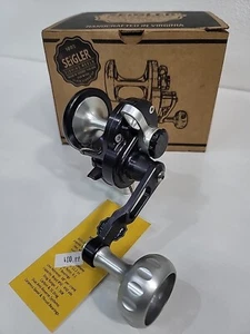 Seigler SG Small Game Lever Drag Conventional Reel Right Handed Gunmetal NWB - Picture 1 of 9