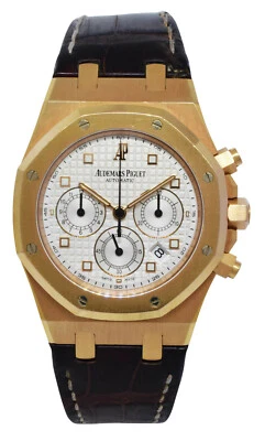 Audemars Piguet Royal Oak 18k RG 39mm Silver Dial w/Box 26022OR.OO.D088CR.01 - Image 1 of 4